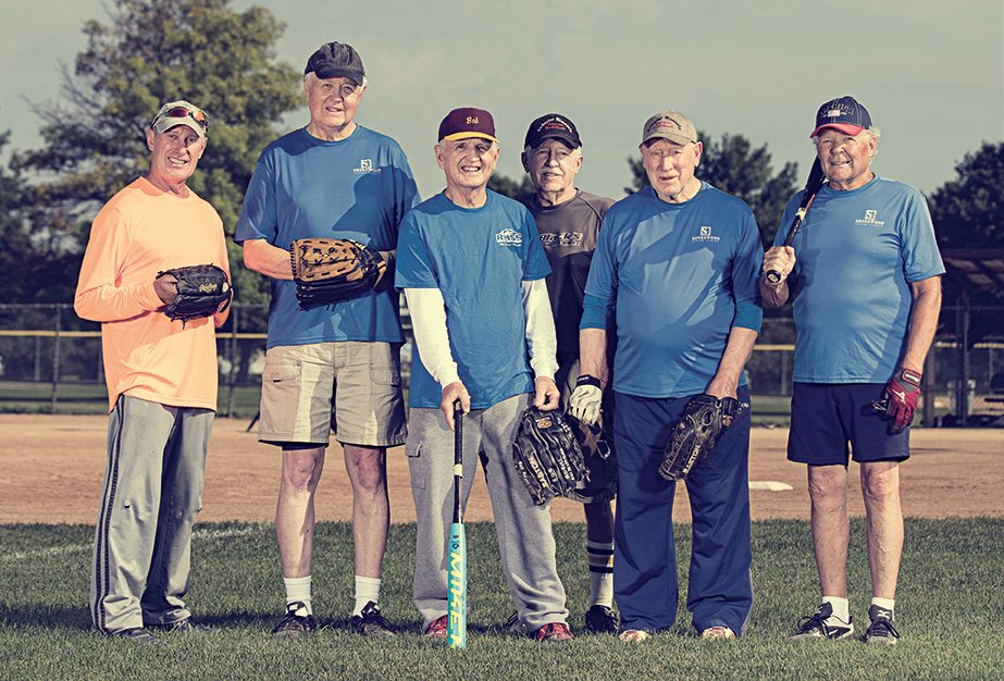 Rochester senior softball players